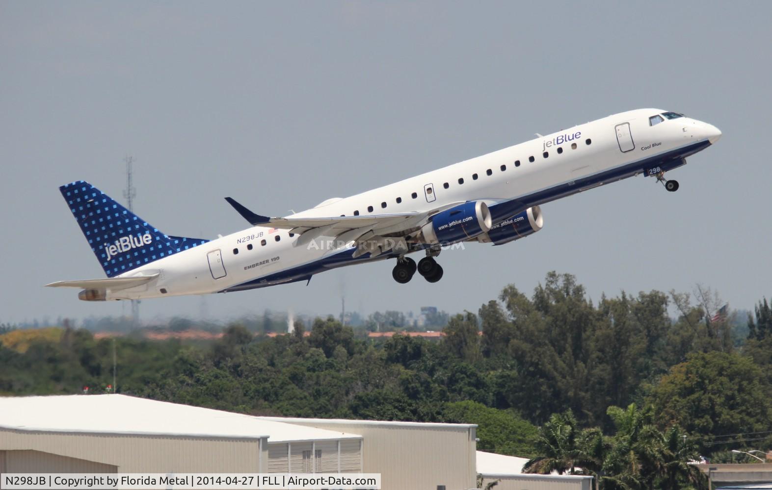 N298JB, 2009 Embraer 190AR (ERJ-190-100IGW) C/N 19000249, Jet Blue