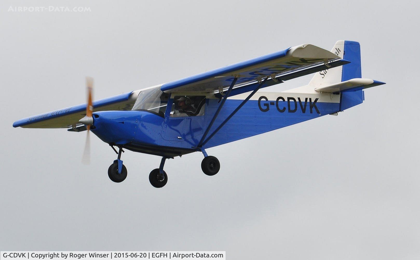 G-CDVK, 2006 ICP MXP-740 Savannah Jabiru(5) C/N BMAA/HB/449, Visiting Savannah (weather diversion).