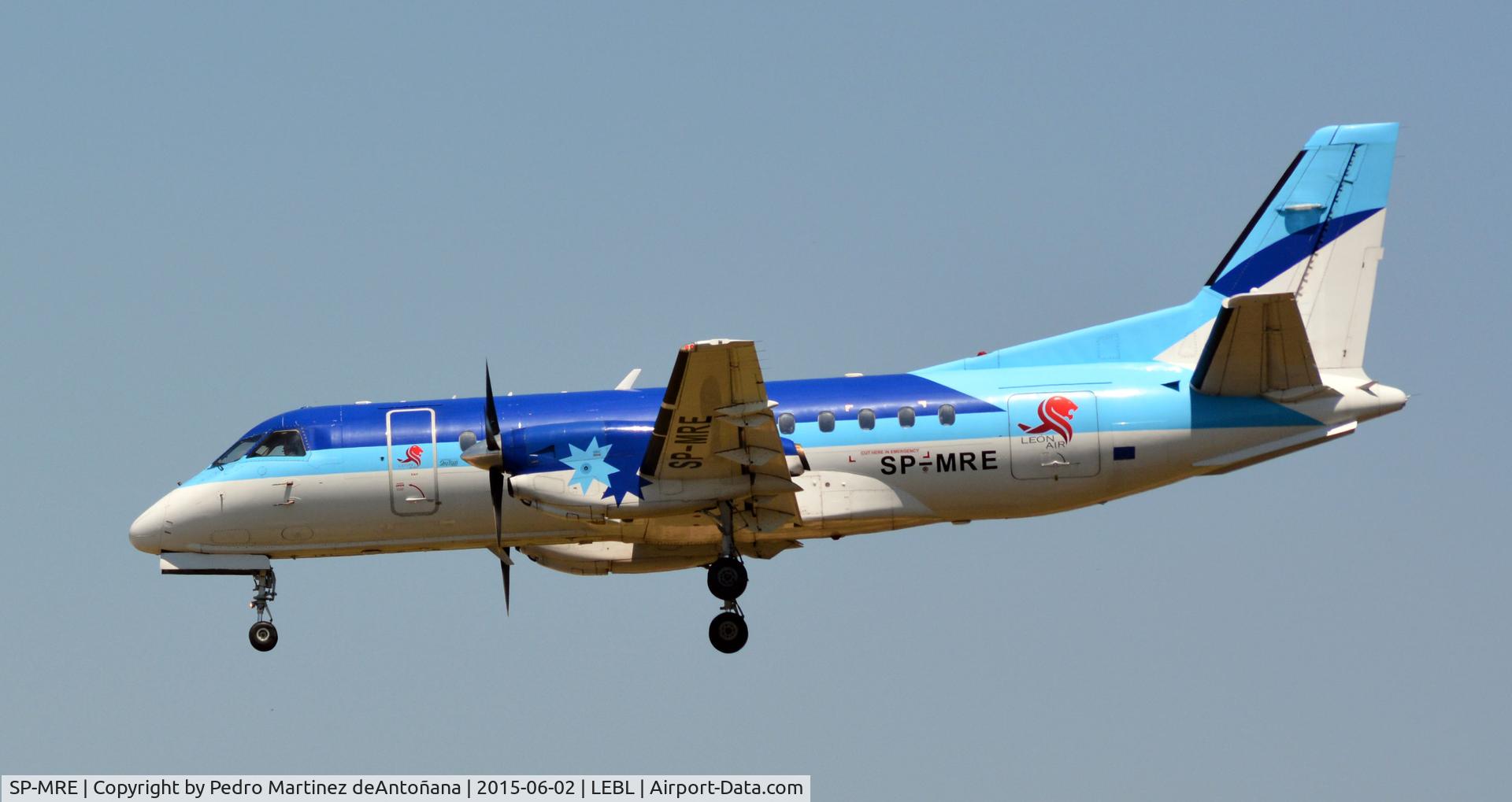 SP-MRE, 1989 Saab 340A C/N 340A-151, El Prat Barcelona - España