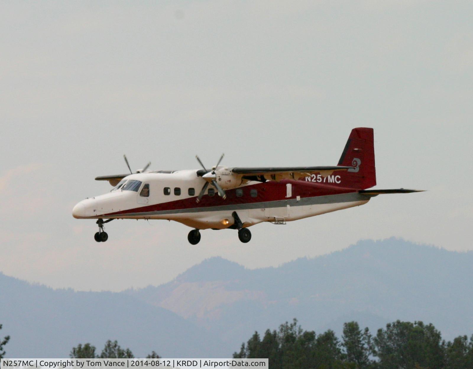 N257MC, 1986 Dornier 228-202 C/N 8102, KRDD - Smoke Jumper plane for the Aug 2014 summer fire storm in the Northern California.