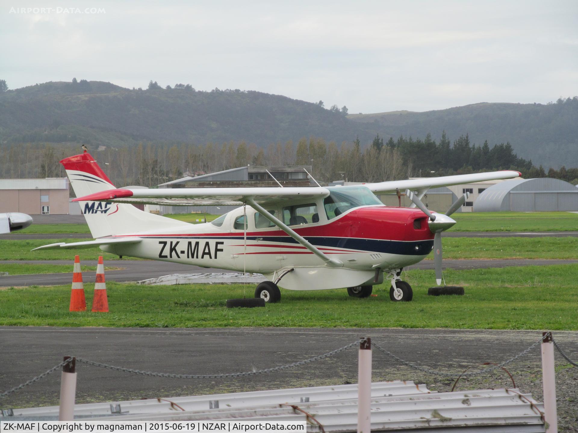 ZK-MAF, 1980 Cessna U206G Stationair C/N U20605671, Now wearing its new ID. Ex. VH-UBV imported recently.