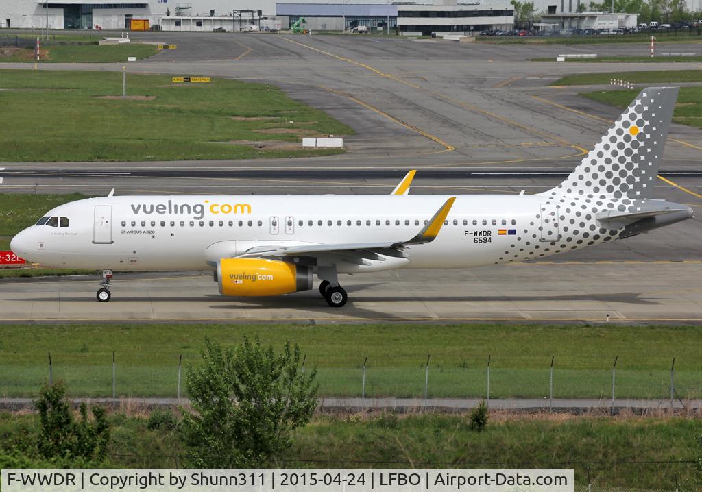 F-WWDR, 2015 Airbus A320-232 C/N 6594, C/n 6594 - To be EC-MFN
