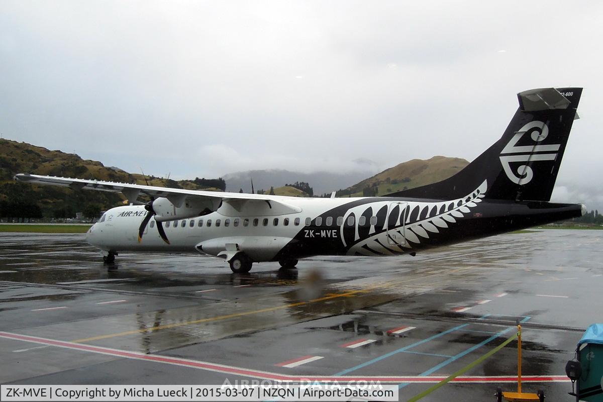 ZK-MVE, 2014 ATR 72-212A C/N 1182, Gloomy day
