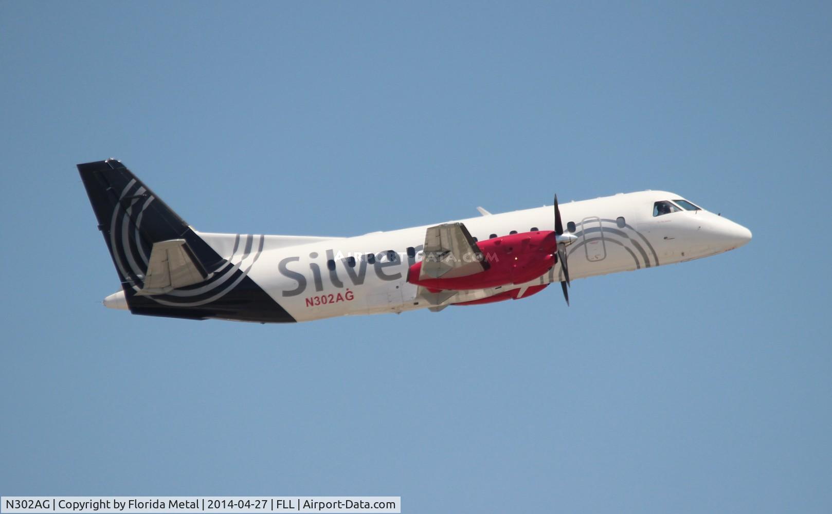 N302AG, 1996 Saab 340B+ C/N 340B-402, Silver Airways