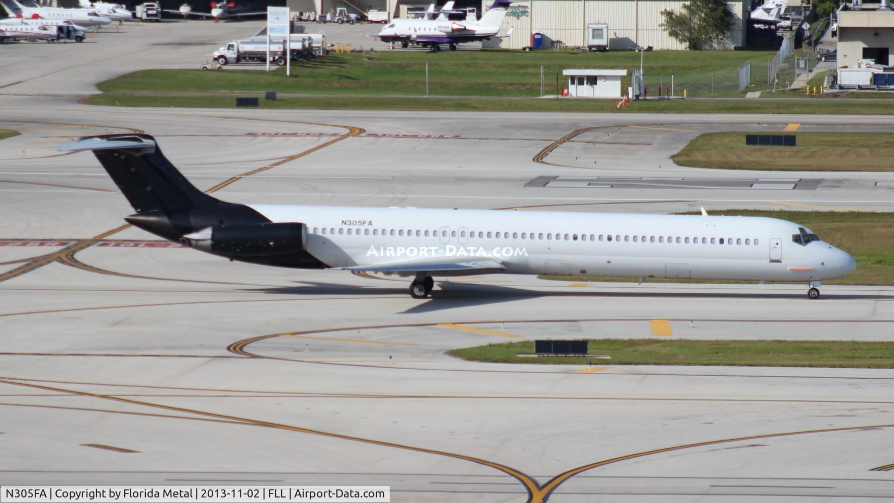 N305FA, 1986 McDonnell Douglas MD-83 (DC-9-83) C/N 49398, Falcon MD-83