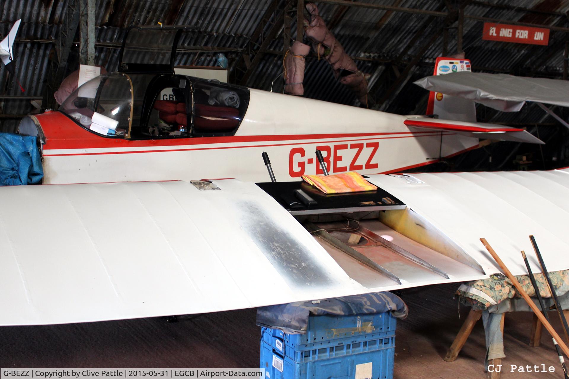 G-BEZZ, 1956 Jodel D-112 Club C/N 397, Under restoration by its owner at Barton, EGCB