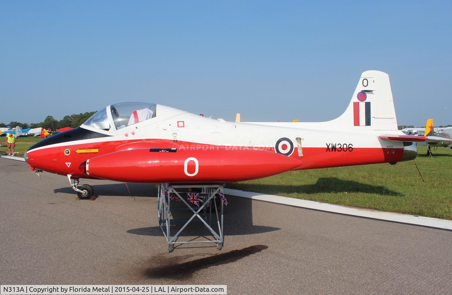 N313A, 1974 BAC 84 Jet Provost T.5A C/N EEP/JP/970, Jet Provost