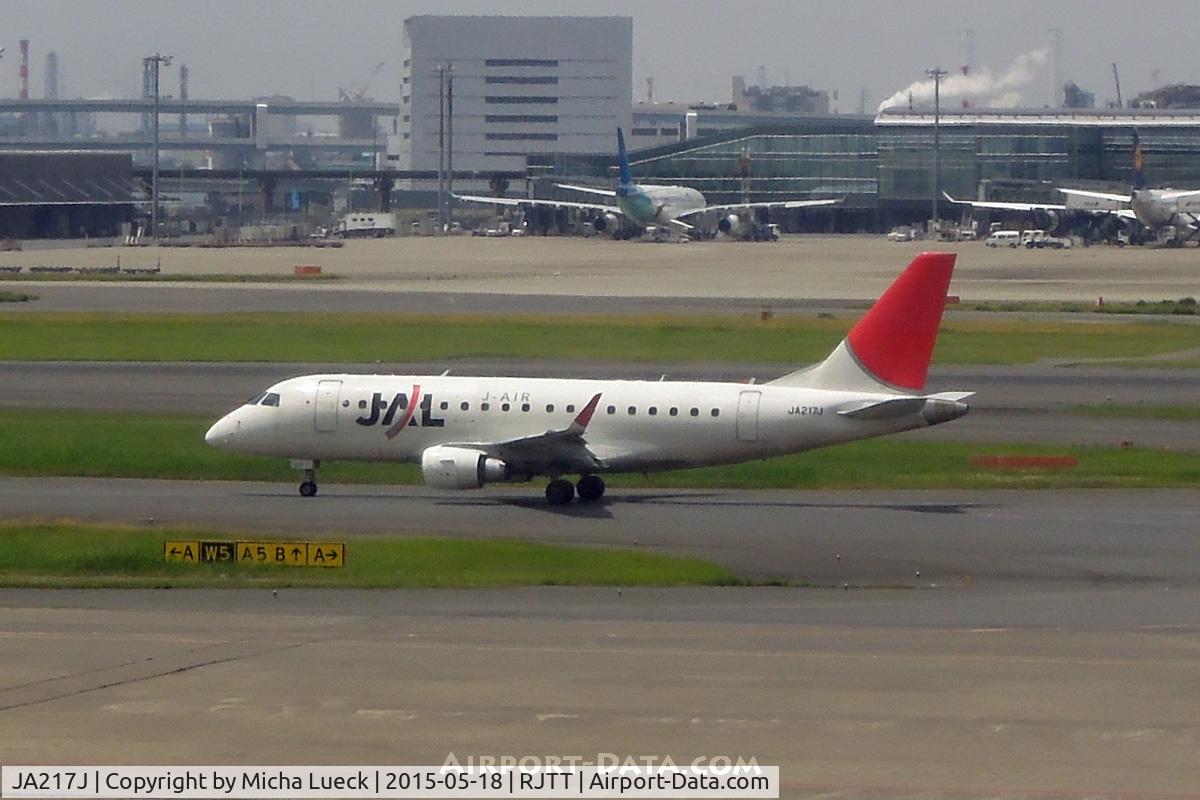 JA217J, 2011 Embraer 170ST (ERJ-170-100ST) C/N 17000308, At Haneda