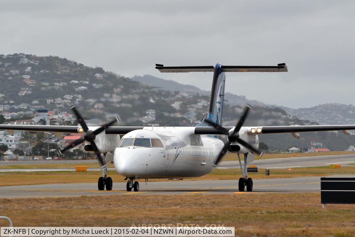 ZK-NFB, 2009 De Havilland Canada DHC-8-311 Dash 8 C/N 670, At Wellington