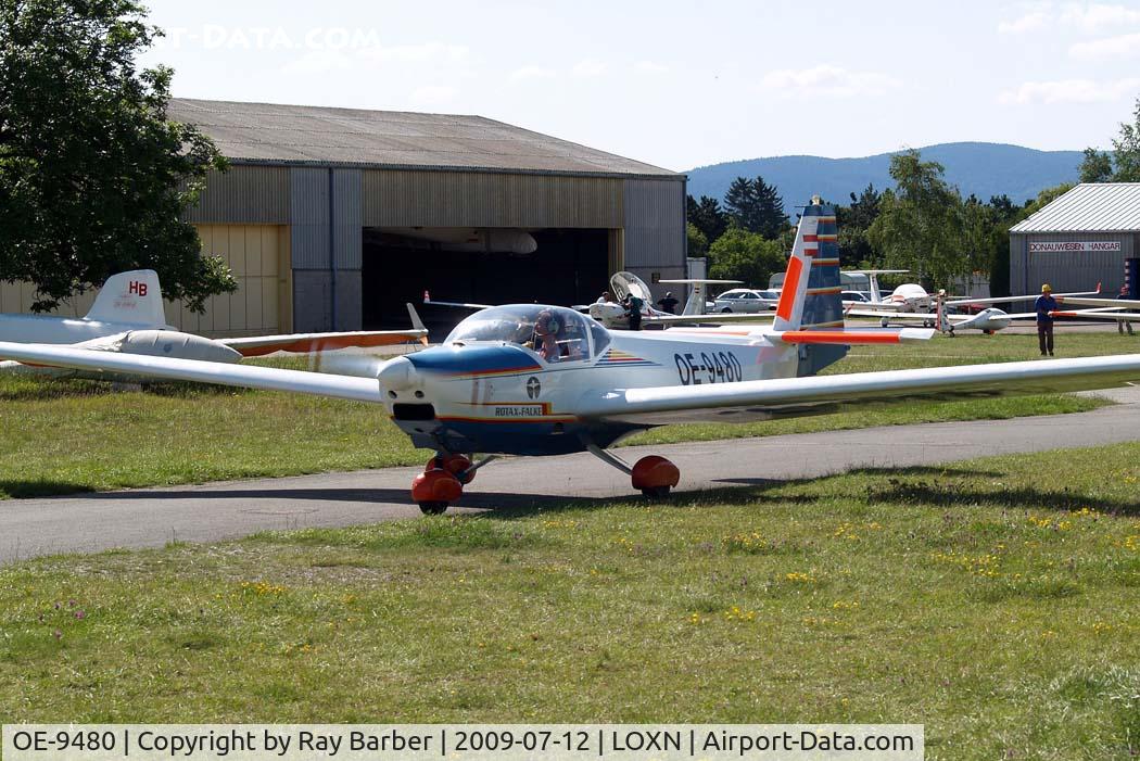 OE-9480, Scheibe SF-25C Falke C/N 44561, Scheibe SF-25C Rotax-Falke [44561] Wiener Neustadt-West~OE 12/07/2009