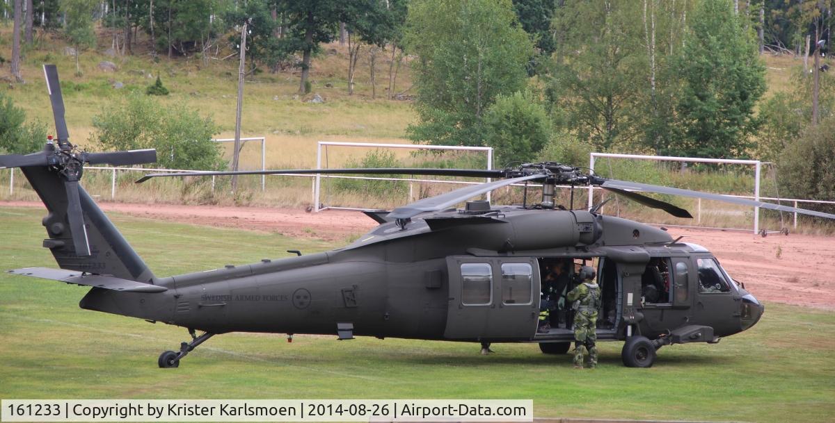161233, Sikorsky Hkp16A Black Hawk (UH-60M) C/N 11-27233, On the soccer field at Ramnäs, Sweden