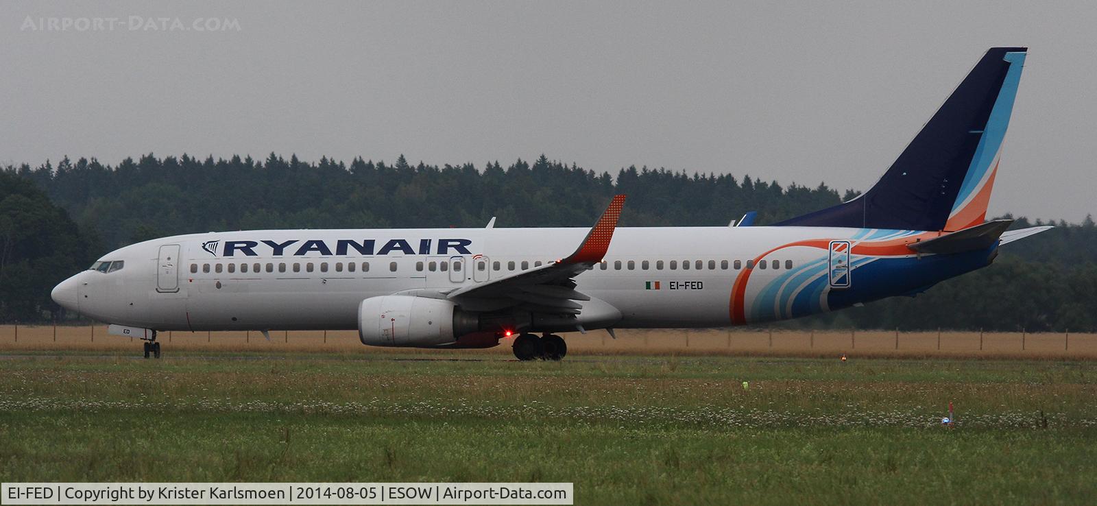 EI-FED, 2009 Boeing 737-8KN C/N 40236, Good Ryan!