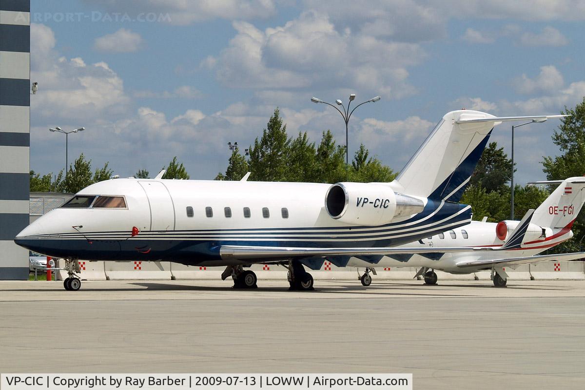 VP-CIC, 1987 Canadair Challenger 601-3A (CL-600-2B16) C/N 5011, Canadair CL.601-3A Challenger [5011] Vienna-Schwechat~OE 13/07/2009