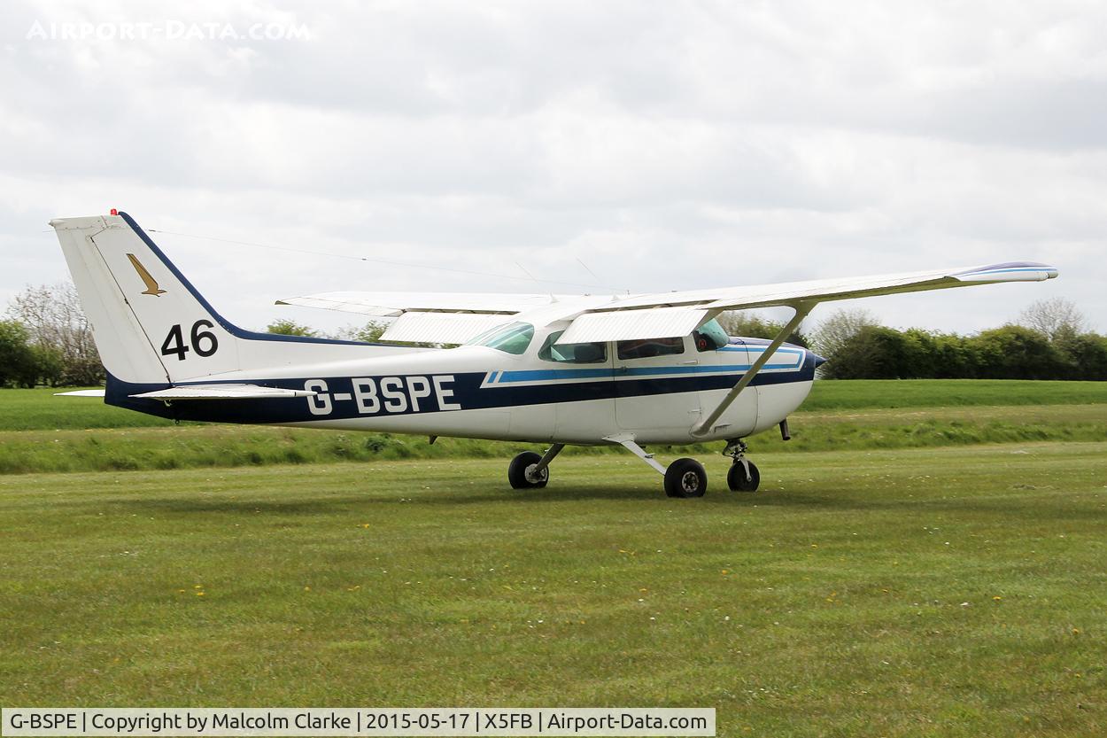 G-BSPE, 1980 Reims F172P Skyhawk C/N 2073, Reims F172P at Fishburn Airfield UK,May 17th 2015.