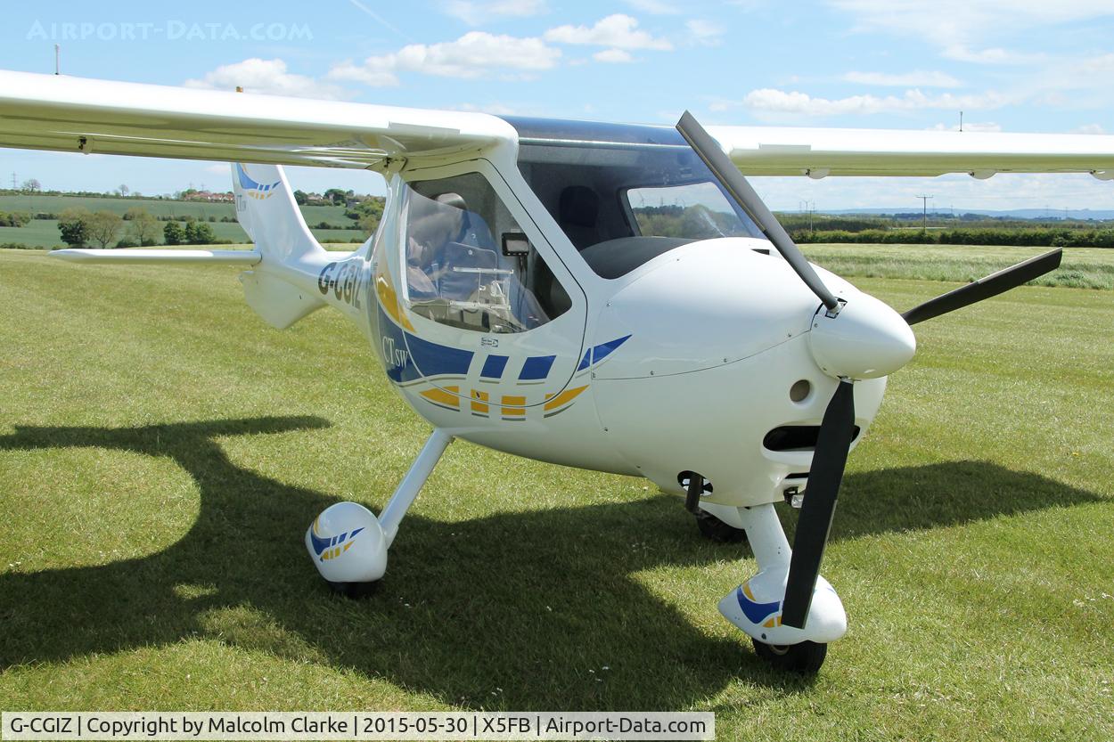 G-CGIZ, 2010 Flight Design CTSW C/N 8512, Flight Design CTSW at Fishburn Airfield UK, May 30th 2015.