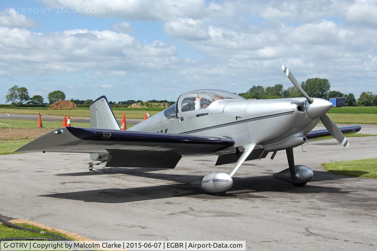 G-OTRV, 1999 Vans RV-6 C/N PFA 181-13302, Vans RV-6 at The Real Aeroplane Club's Radial Engine Aircraft Fly-In, Breighton Airfield, June 7th 2015.