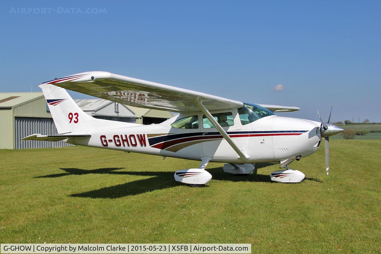 G-GHOW, 1980 Reims F182Q Skylane C/N 0151, Reims F182Q G-GHOW at Fishburn Airfield UK, May 23rd 2015.