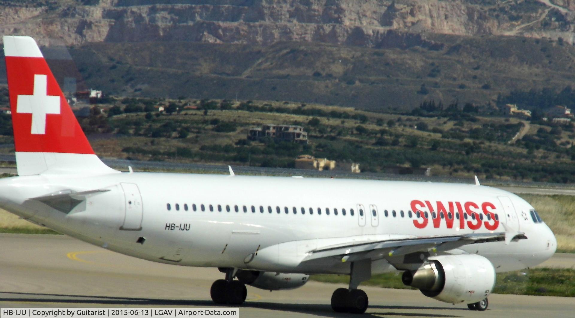 HB-IJU, 2003 Airbus A320-214 C/N 1951, At Athens