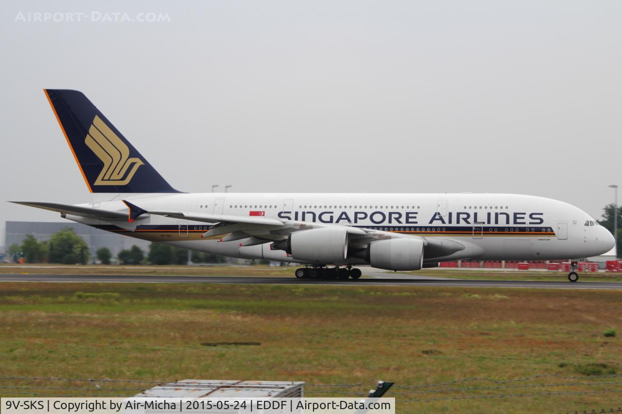 9V-SKS, 2012 Airbus A380-841 C/N 085, Singapore Airlines