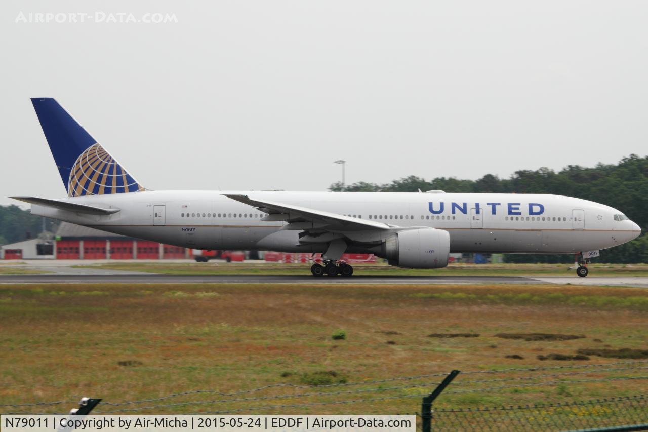 N79011, 1999 Boeing 777-224 C/N 29859, United Airlines