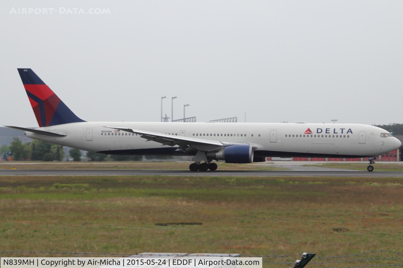 N839MH, 2001 Boeing 767-432/ER C/N 29712, Delta Air Lines