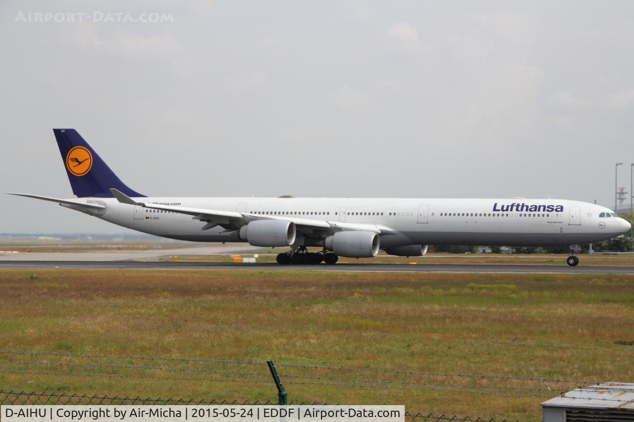 D-AIHU, 2008 Airbus A340-642 C/N 848, Lufthansa