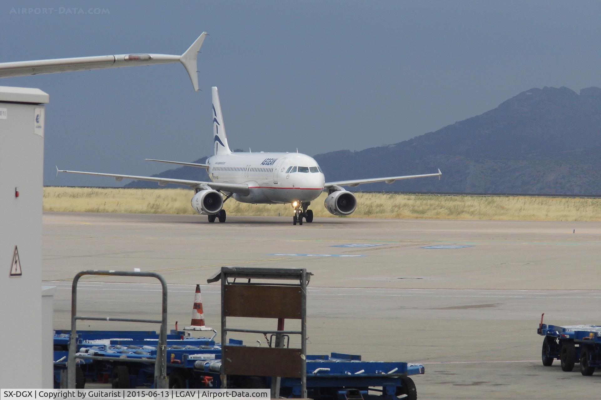 SX-DGX, 2003 Airbus A320-232 C/N 1996, At Athens