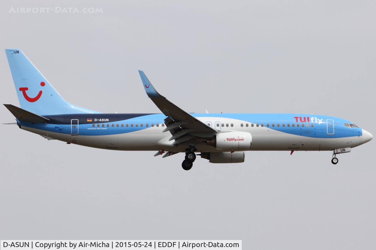 D-ASUN, 2005 Boeing 737-8BK C/N 33023, TUIfly