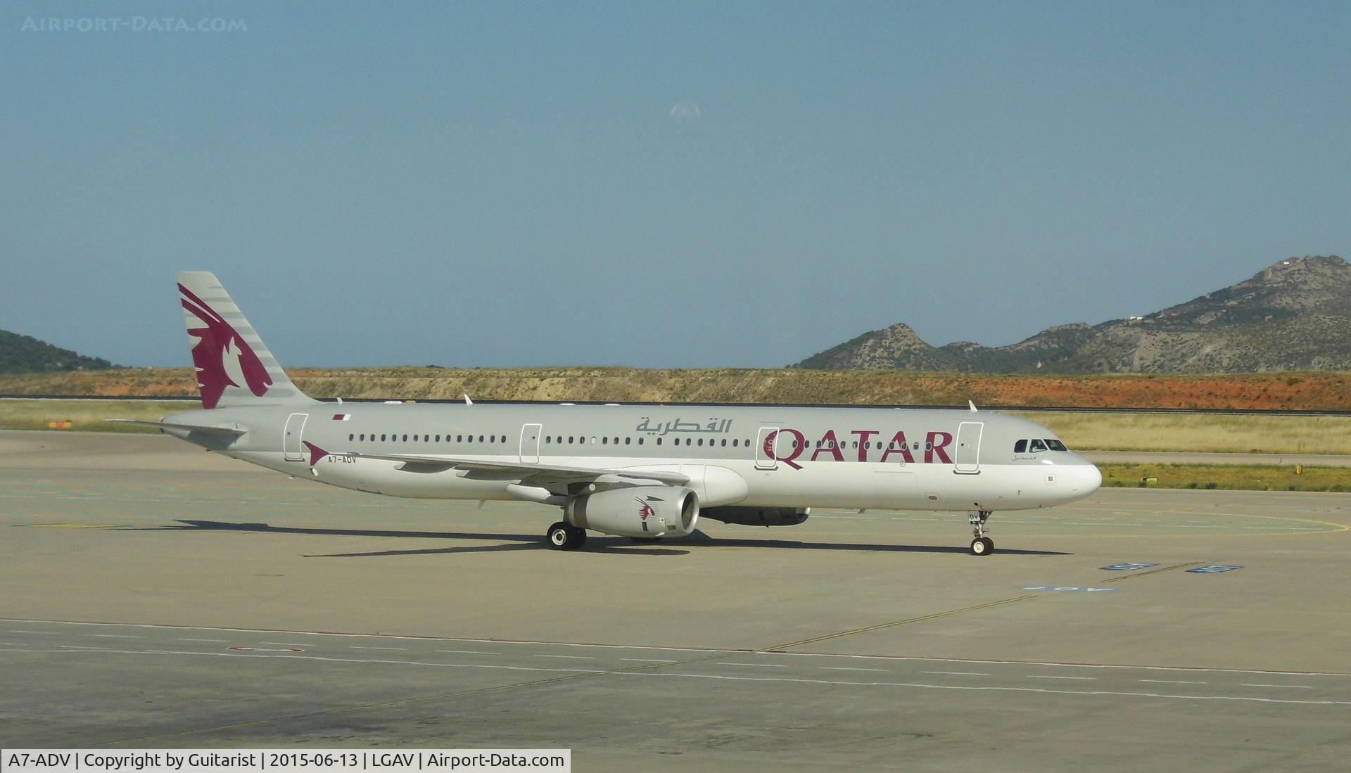 A7-ADV, 2007 Airbus A321-231 C/N 3274, Finally at Athens