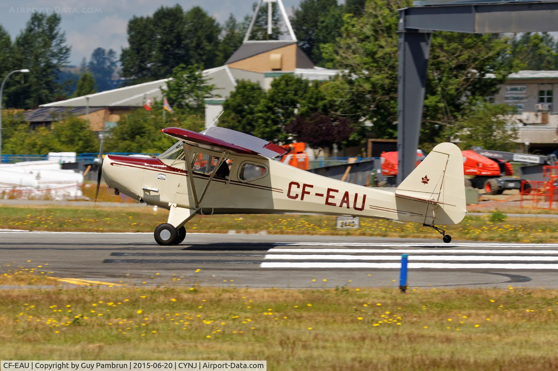 CF-EAU, 1946 Fleet 80 Canuck C/N 139, At CYNJ for their annual fly-in