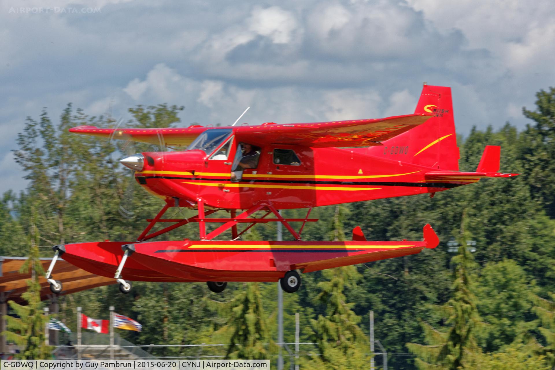 C-GDWQ, 1999 Found FBA-2C1 C/N 29, Arriving at CYNJ for their annual fly-in