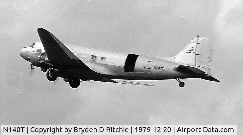 N140T, 1944 Douglas C-47A Skytrain C/N 12550, Taken in 1979 at Zephyrhills Parachute Centre