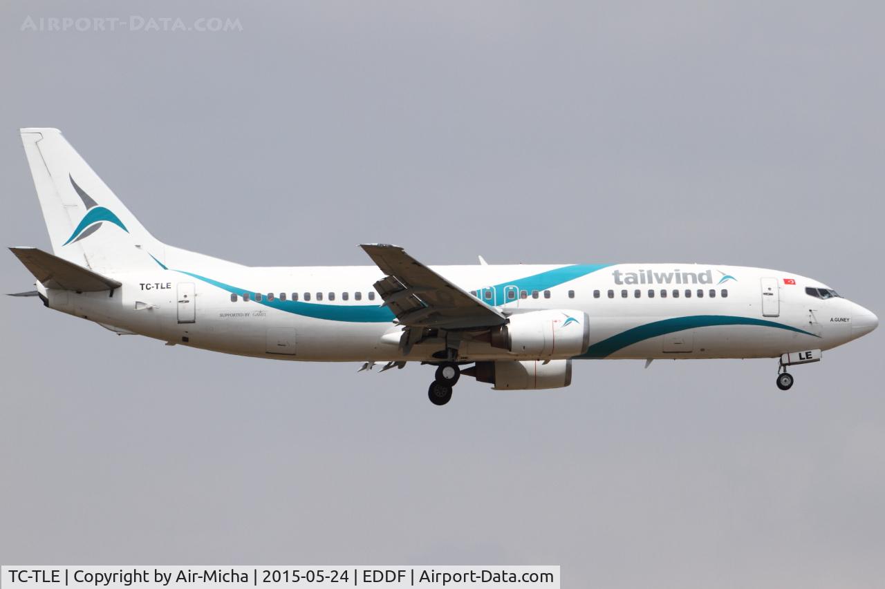 TC-TLE, 1997 Boeing 737-4Q8 C/N 27628, Tailwind Airlines