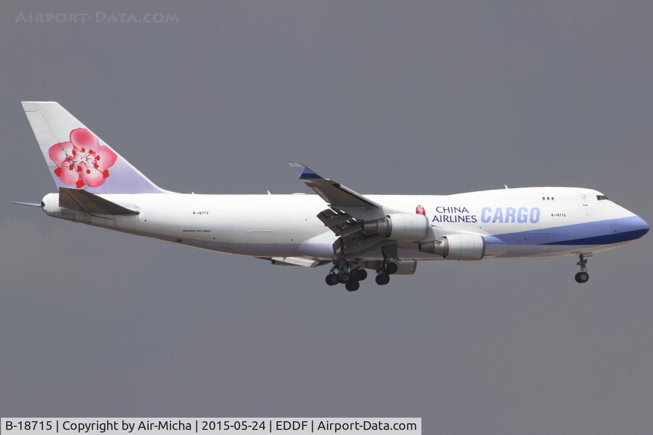 B-18715, 2003 Boeing 747-409F/SCD C/N 33731, China Airlines