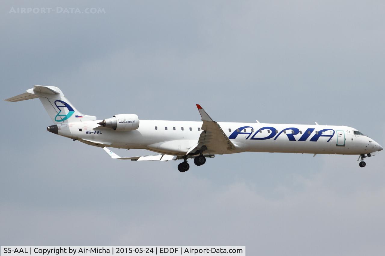 S5-AAL, 2007 Bombardier CRJ-900LR (CL-600-2D24) C/N 15129, Adria Airways