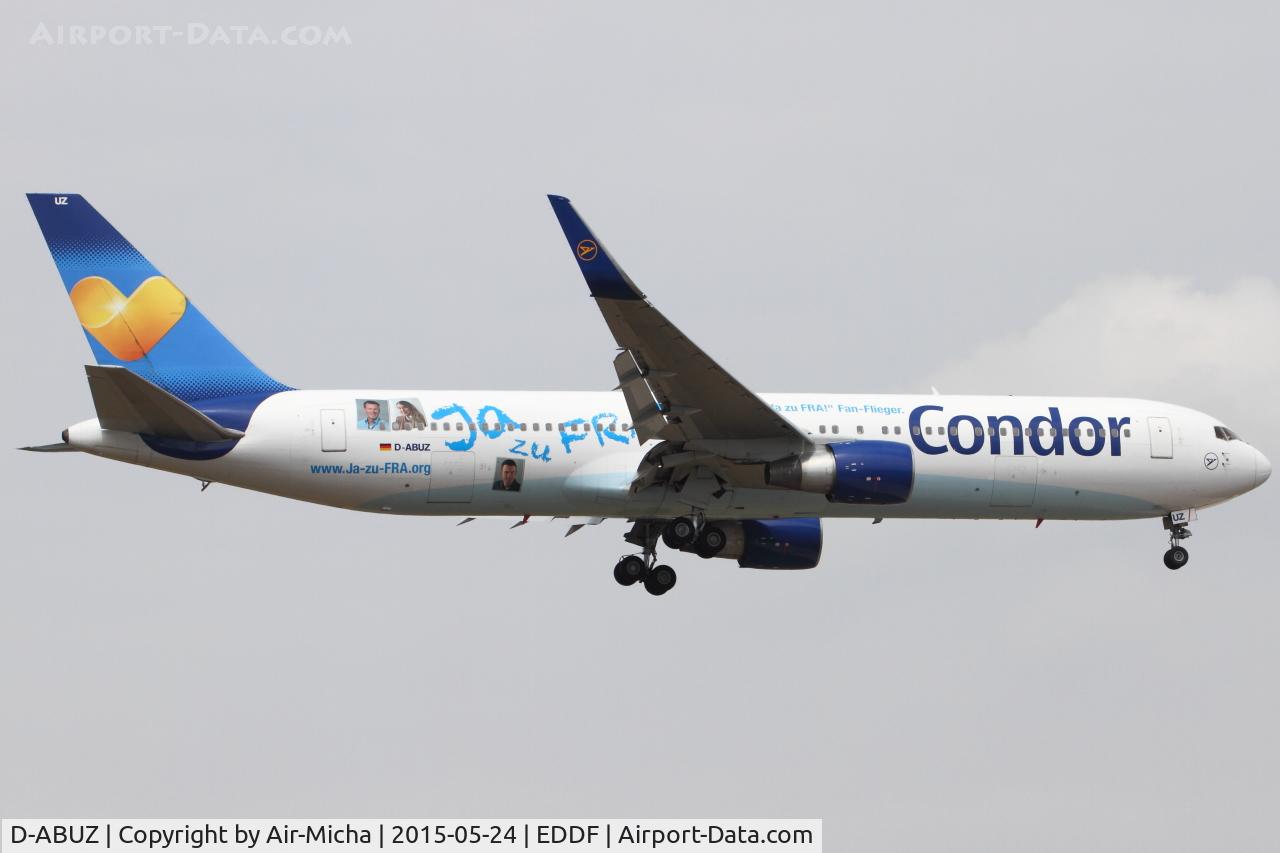 D-ABUZ, 1991 Boeing 767-330/ER C/N 25209, Condor
