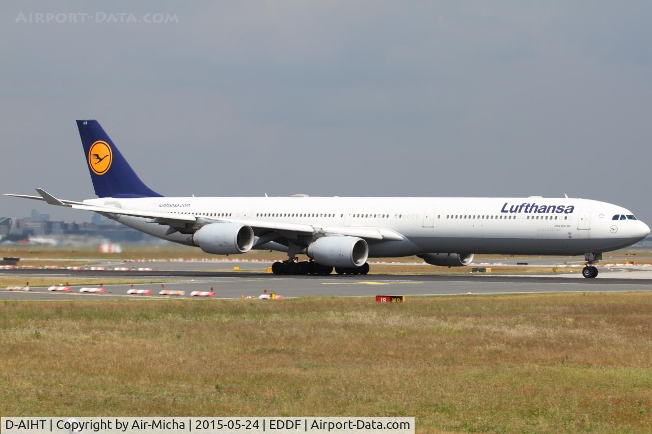 D-AIHT, 2008 Airbus A340-642 C/N 846, Lufthansa