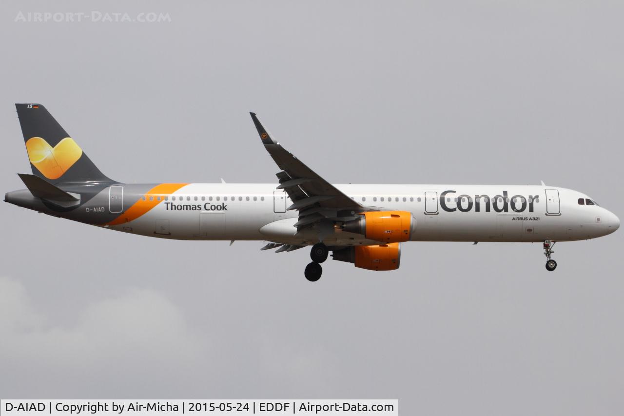 D-AIAD, 2014 Airbus A321-211 C/N 6053, Condor