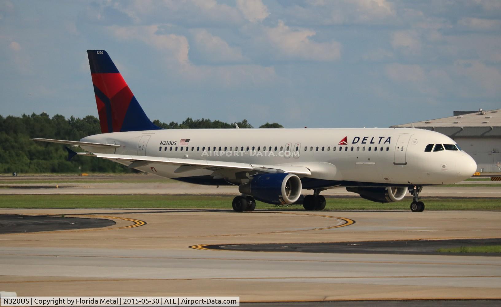 N320US, 1991 Airbus A320-211 C/N 213, Delta