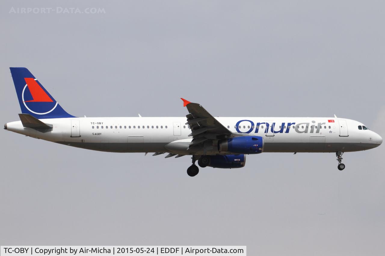 TC-OBY, 1998 Airbus A321-231 C/N 810, Onur Air