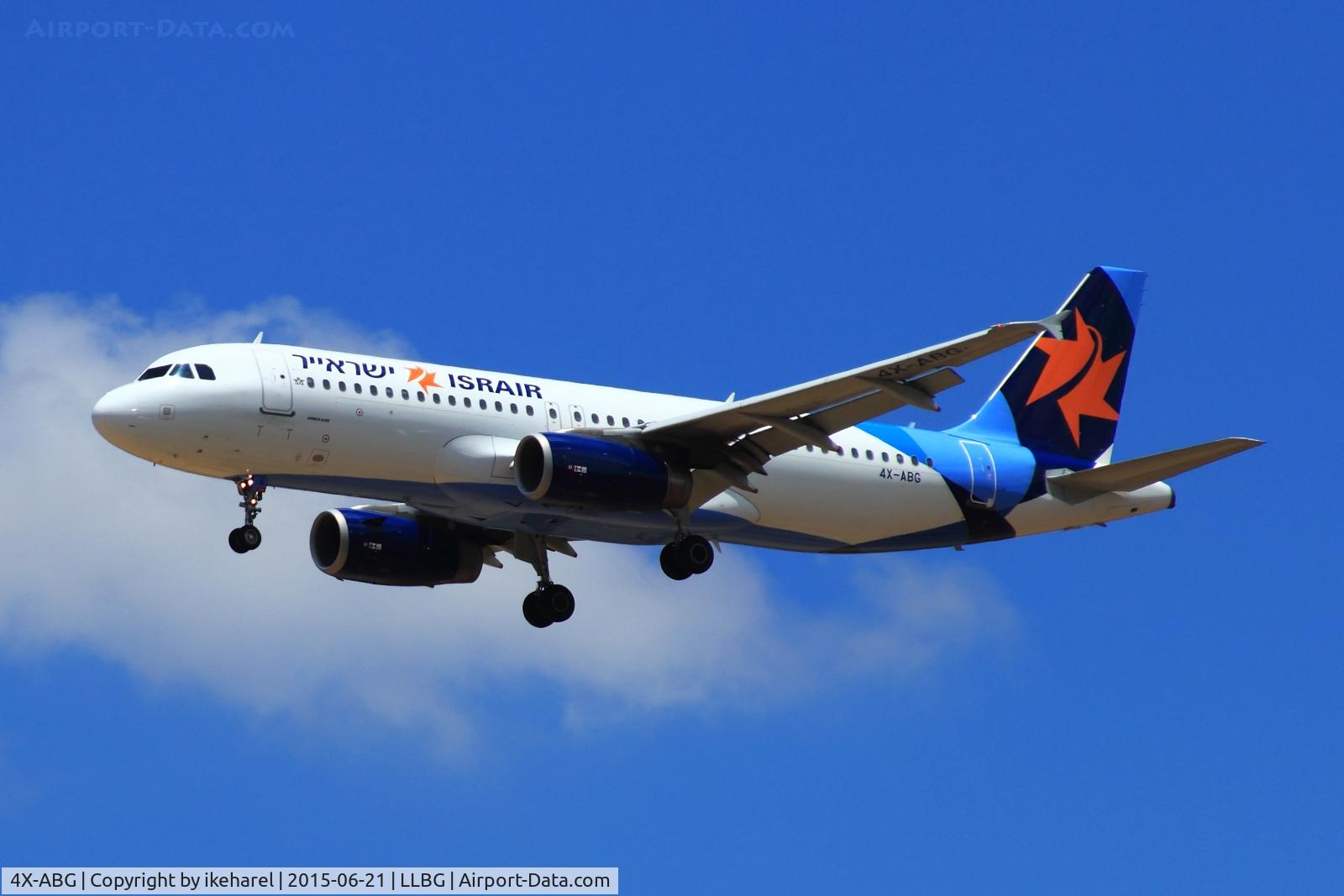 4X-ABG, 2010 Airbus A320-232 C/N 4413, Fly in from Corfu, Greee, landing runway 21.
