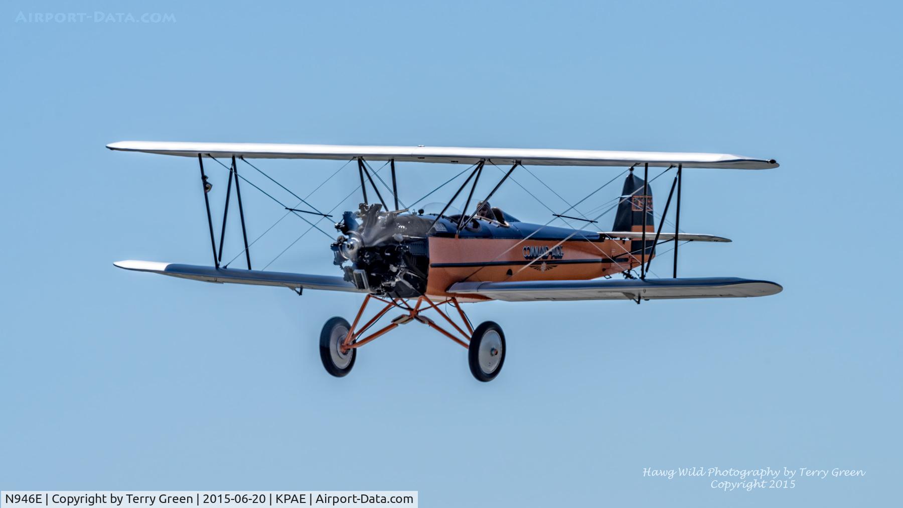 N946E, 1929 Command-aire 5C-3 C/N W-95, 2015 Historic Flight Foundation Bi-plane Weekend