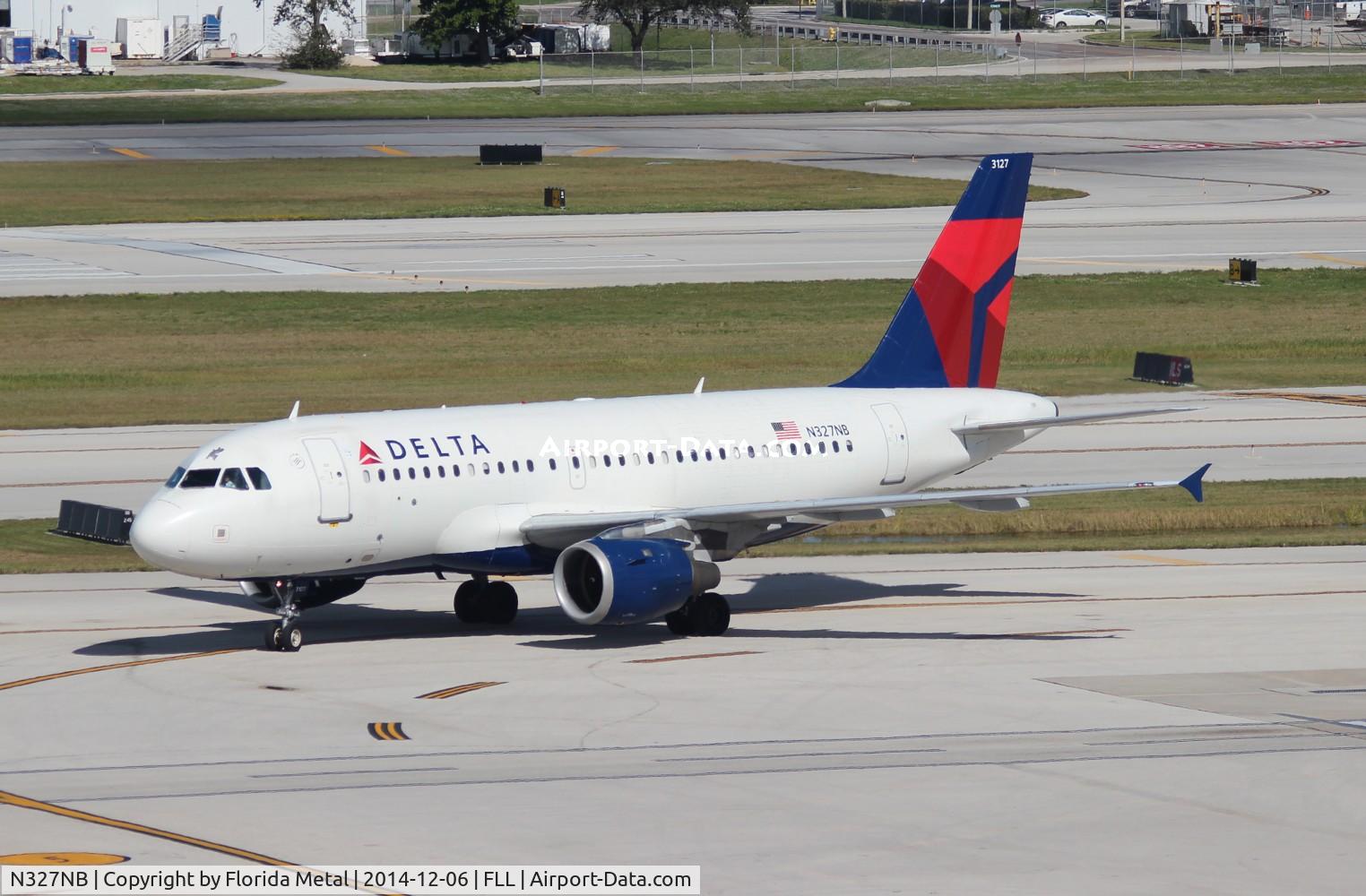 N327NB, 2001 Airbus A319-114 C/N 1501, Delta A319