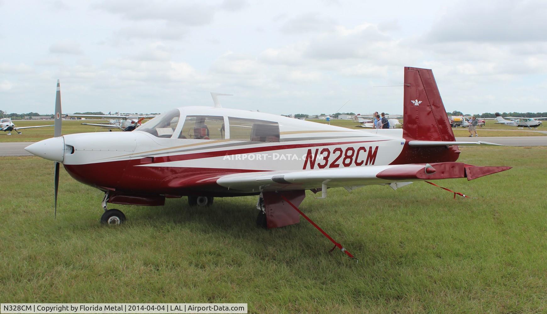 N328CM, 1966 Mooney M20F Executive C/N 670100, Mooney M20F