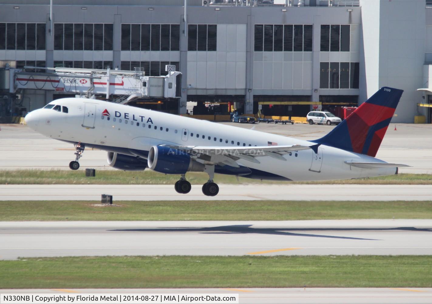 N330NB, 2001 Airbus A319-114 C/N 1549, Delta A319