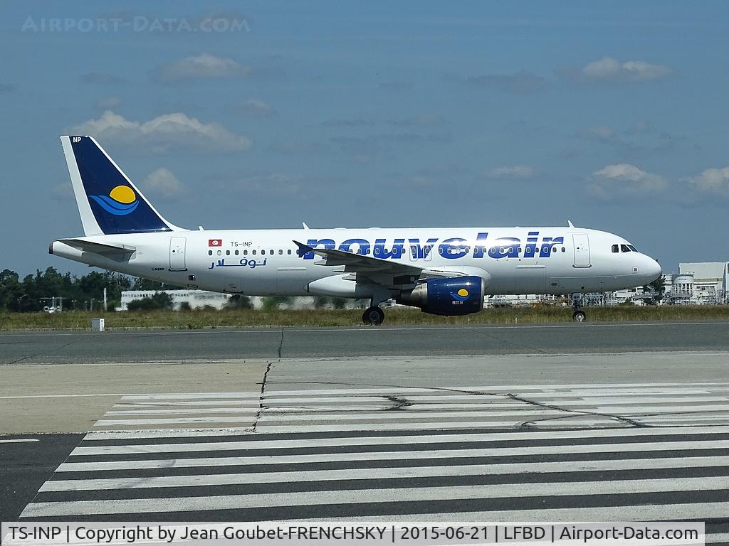 TS-INP, 2001 Airbus A320-214 C/N 1597, Nouvelair to Oran