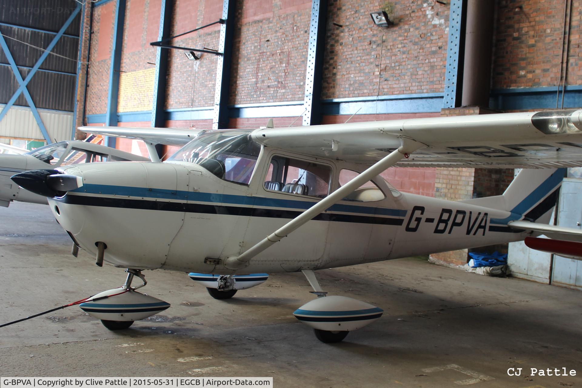 G-BPVA, 1965 Cessna 172F C/N 17252286, Hangared at Barton Airfield, Manchester - EGCB