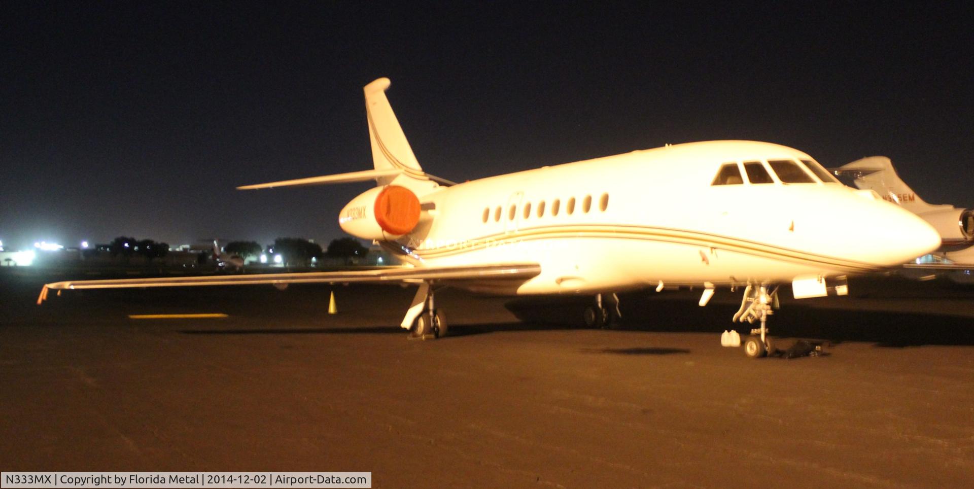 N333MX, 2007 Dassault Falcon 2000EX C/N 120, Falcon 2000EX