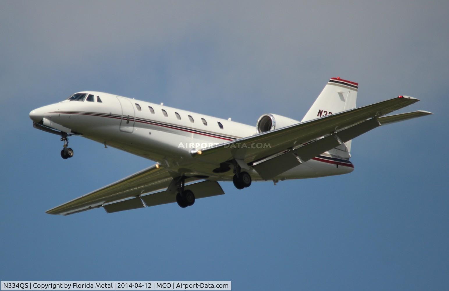 N334QS, 2007 Cessna 680 Citation Sovereign C/N 680-0164, Net Jets Sovereign