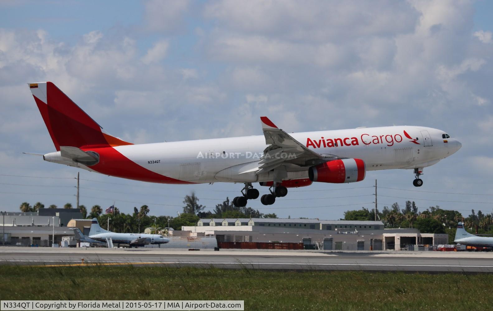 N334QT, 2013 Airbus A330-243F C/N 1448, Avianca Cargo